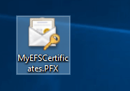 How to Back up Encryption Certificate and Key in Windows 10