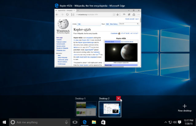 Verwenden Sie die Tastenkombination in Windows 10