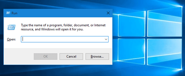 Comandos de execução mais usados ​​que os usuários do Windows 10 devem saber