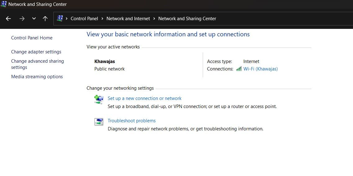How to Fix a Missing Wi-Fi Option in Windows 11