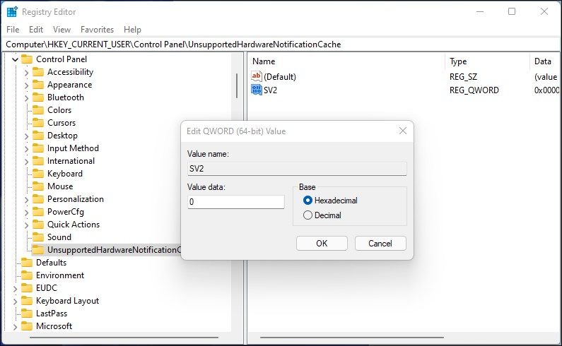 How to Remove the \