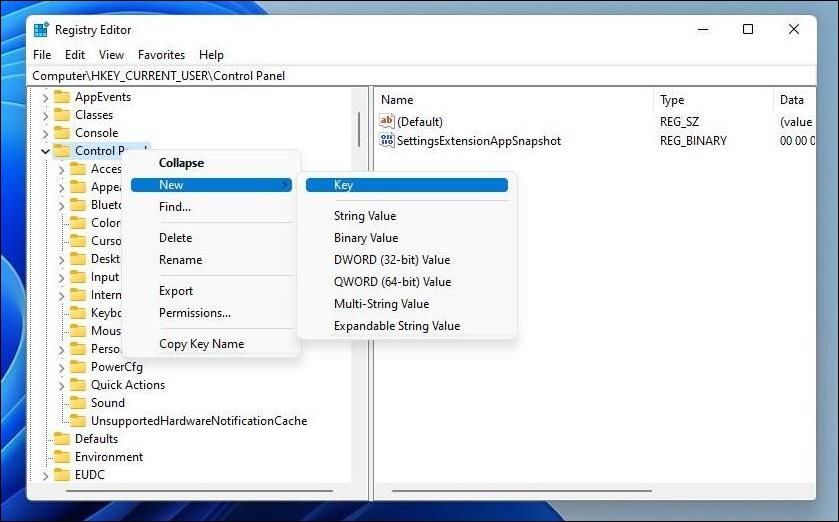 How to Remove the \