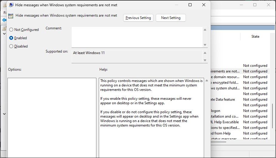 How to Remove the \