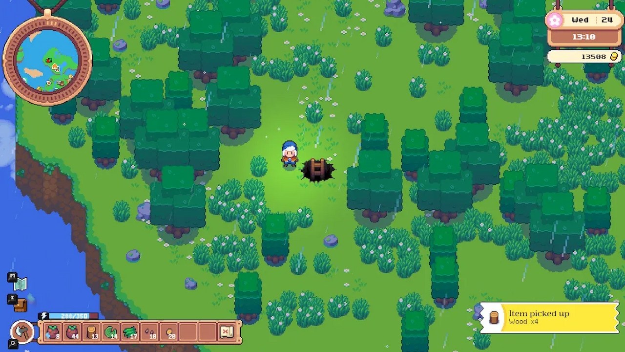 How to get copper and iron in Moonstone Island