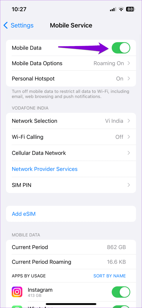 5 Fixes for “Could Not Activate Cellular Data Network” Error on iPhone