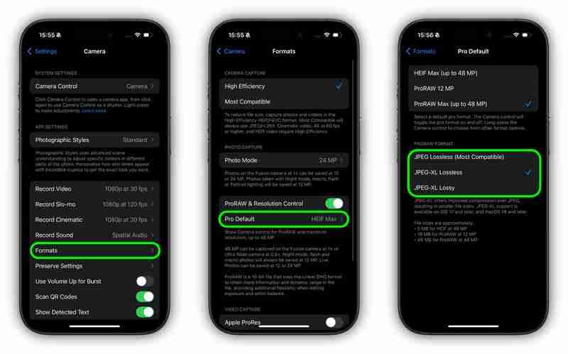 iPhone 16 Pro: Using the New ProRAW Shooting Formats