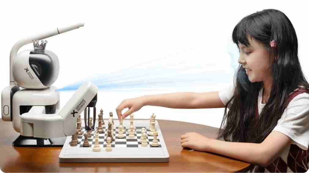SenseRobot unveils AI chess robot with 2,900 ELO to help children hone tactics on real chess boards
