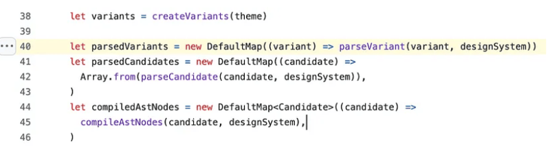 DefaultMap class in TailwindCSS source code.