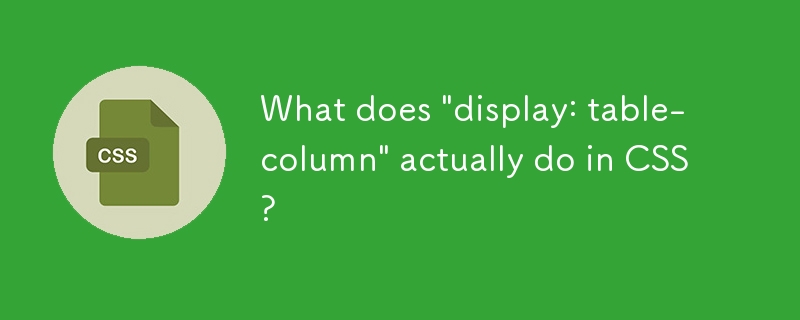 What does \