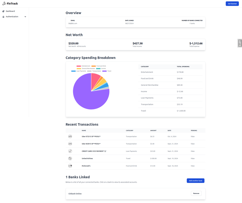 Personal Finance Management App with Django, HTMX, Alpine, Tailwind, and Plaid
