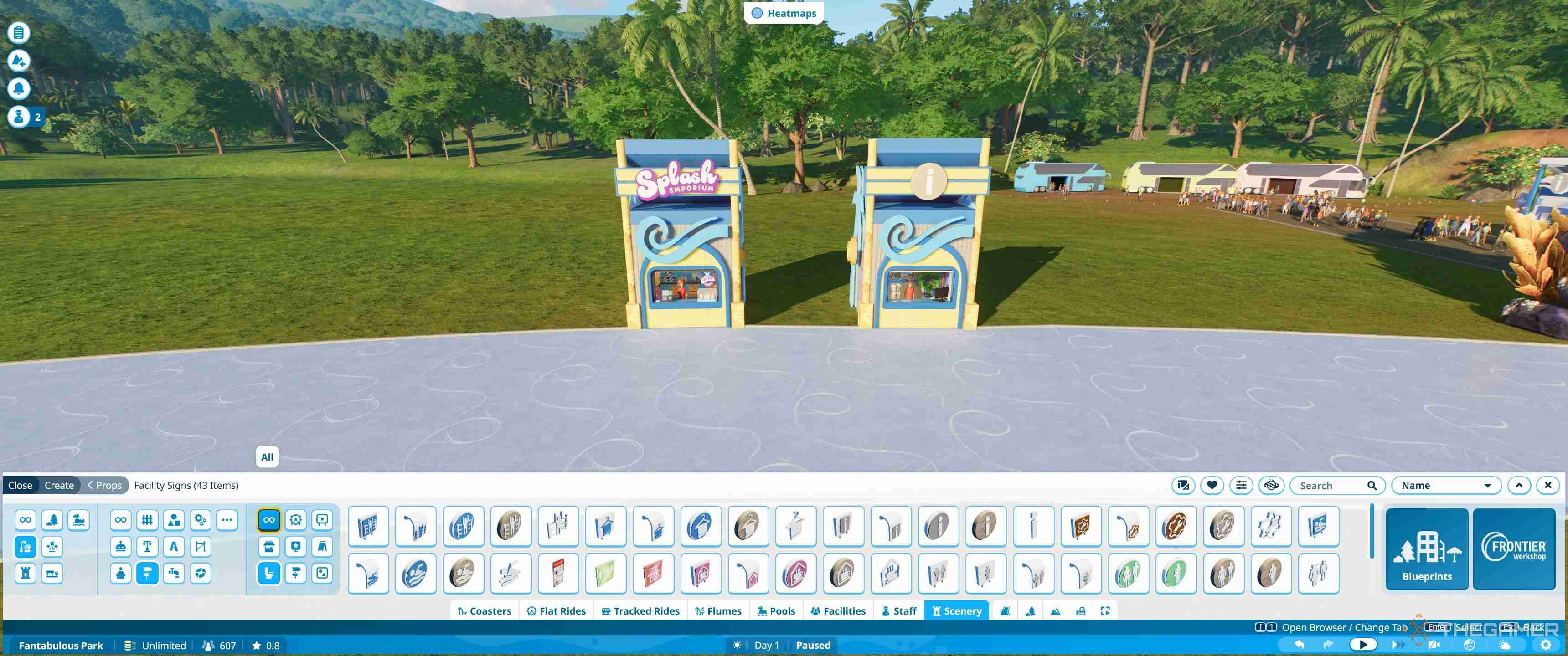 Planet Coaster 2: How To Build Custom Shops And Facilities 