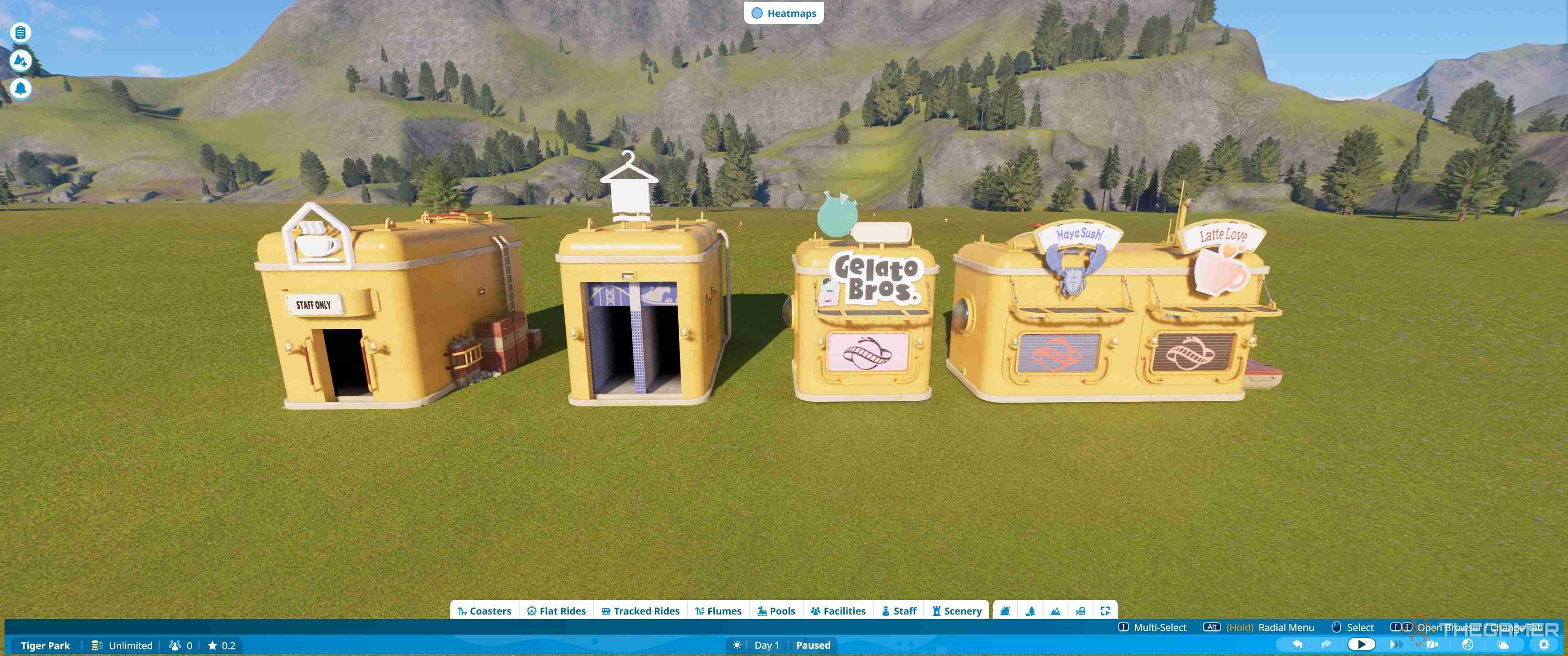 Planet Coaster 2: How To Build Custom Shops And Facilities 