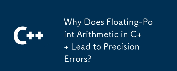 Why Does Floating-Point Arithmetic in C   Lead to Precision Errors? 
