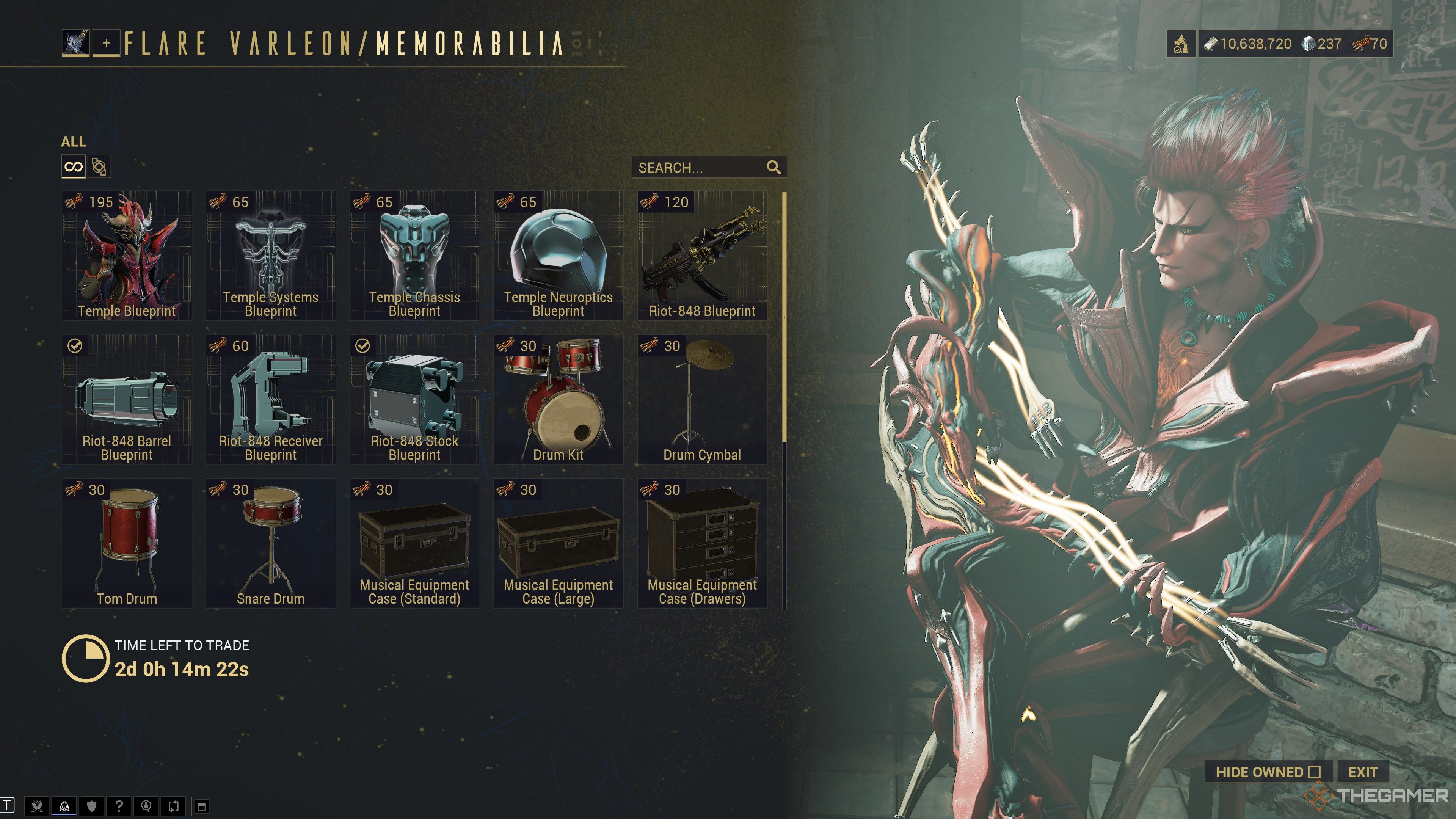 Warframe: Holen Sie sich den RIOT-848-Leitfaden